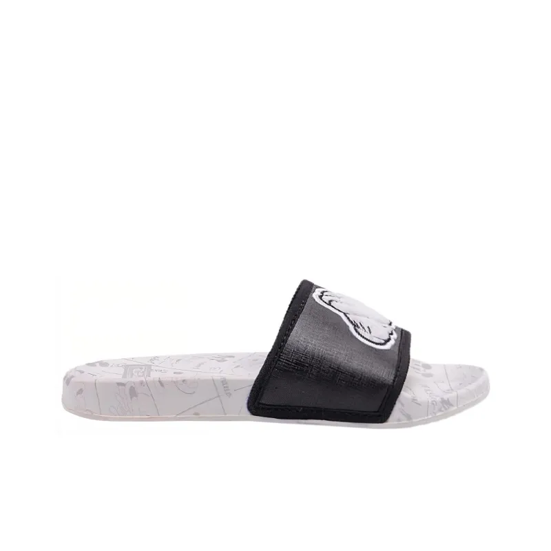 Disney x LiNing Slide Slippers Women's Black White-1