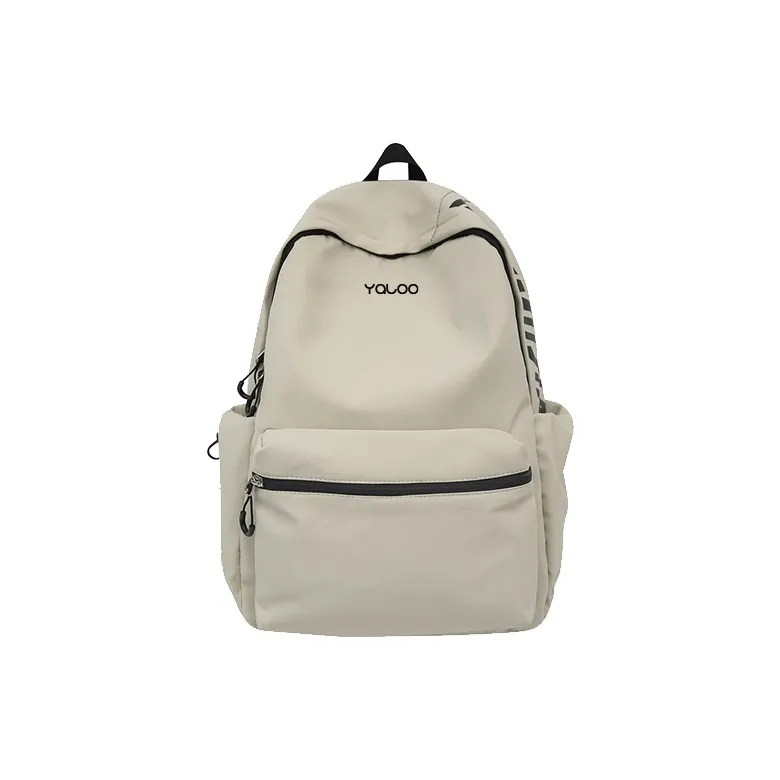 Yalu Nylon Backpack Laptop Bag Unisex Multicolor-5