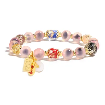 Star Treasures Colored Glaze Bracelets Unisex