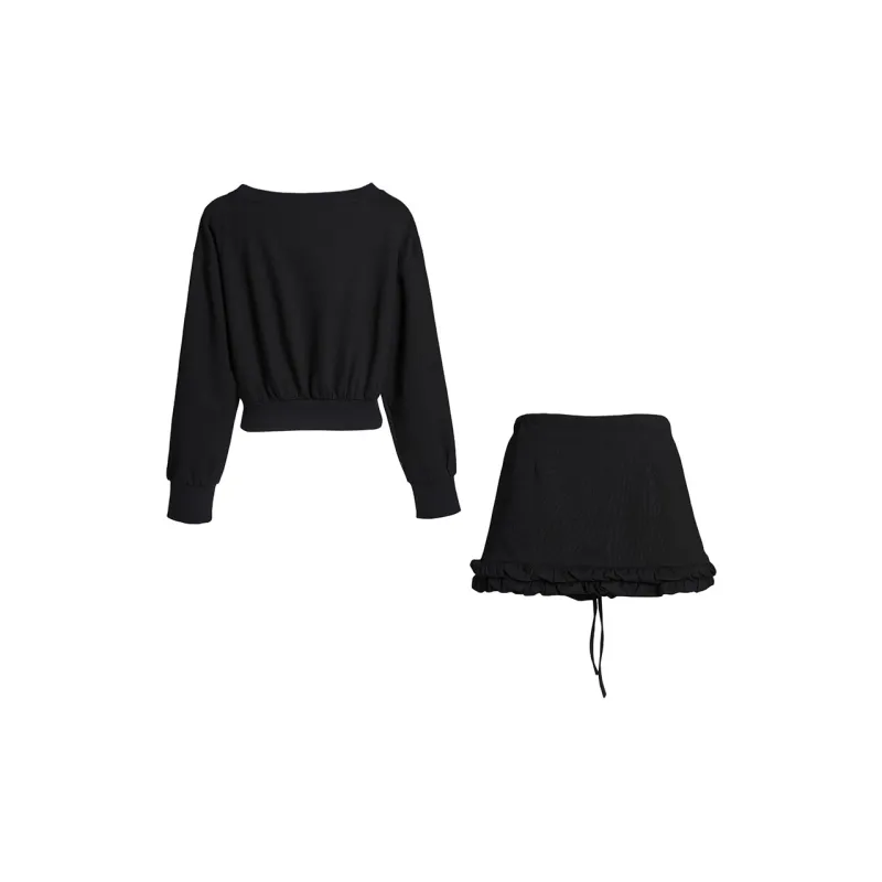 AURORA MUSE Skirt Set Women's Black-1