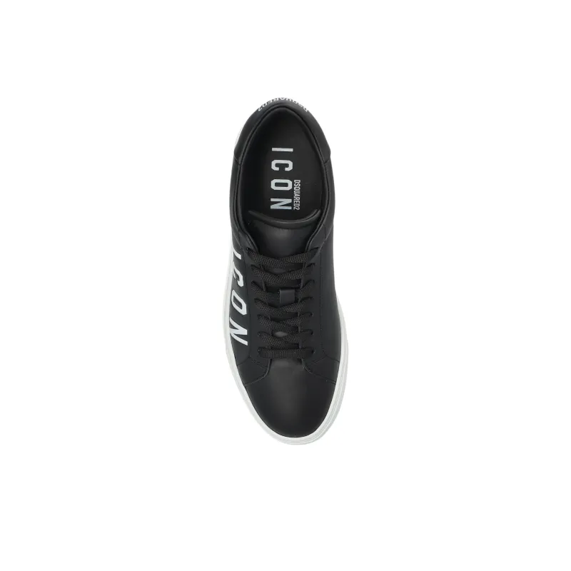 DSQUARED 2 Icon Embossed Cassetta Sneakers-4