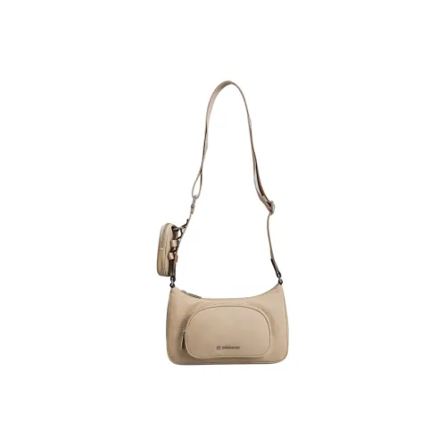 Lululemon Recycled Nylon Shoulder Bag, Crossbody Bag Women's Beige