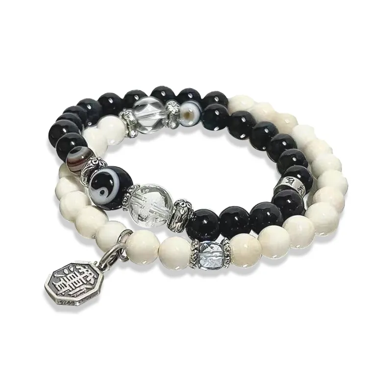 Tang Zhi Colored Glaze Jade Bracelets Unisex-0
