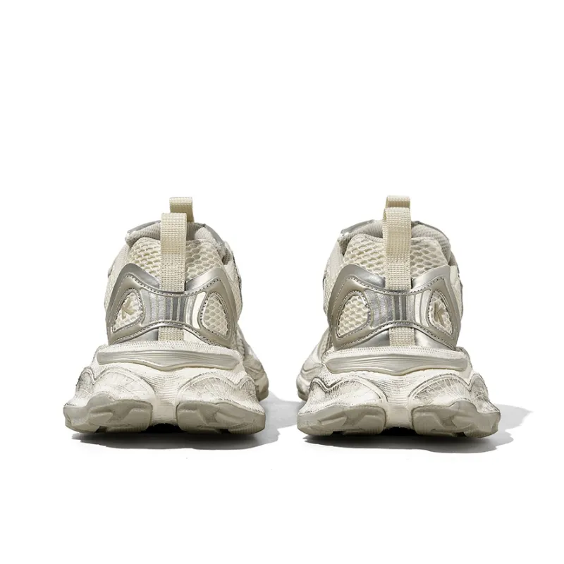 SK.TRIP Cushioned Wear-Resistant Supportive Lightweight Height Increasing Low-Top Running Shoes Unisex Titanium Gray-16