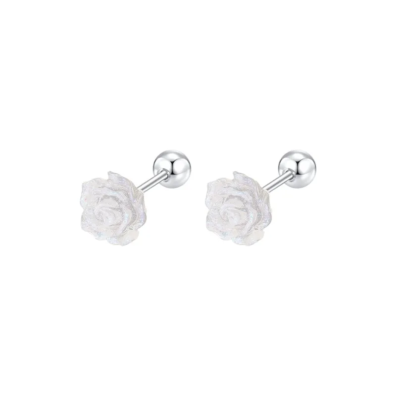 JAY Titanium Steel Stud Earrings Women's-6
