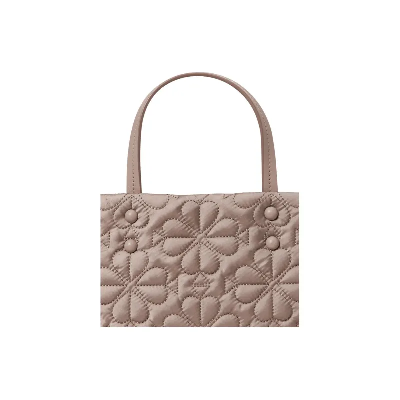 Kate Spade Fabric Tote Bag, Shopping Bag, Shoulder Bag, Crossbody Bag, Handbag Small Size Women's Urban Gray-4