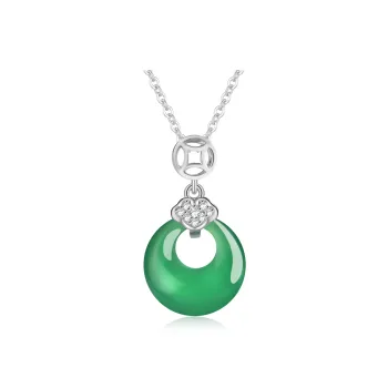 Di Su Xing Chalcedony Necklaces Women's