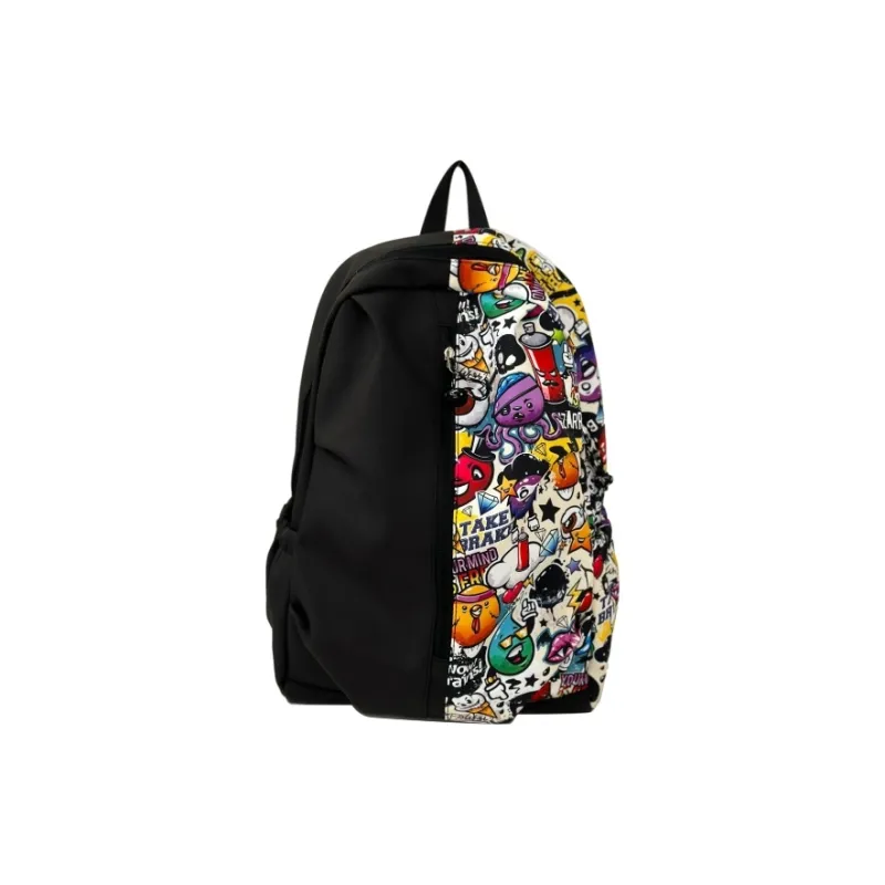 SUN EARTH &U Nylon Backpack Unisex Multicolor-1