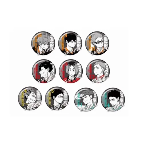 Animate Haikyuu!!, Anime Version, Trading Card Box Eggs Badges