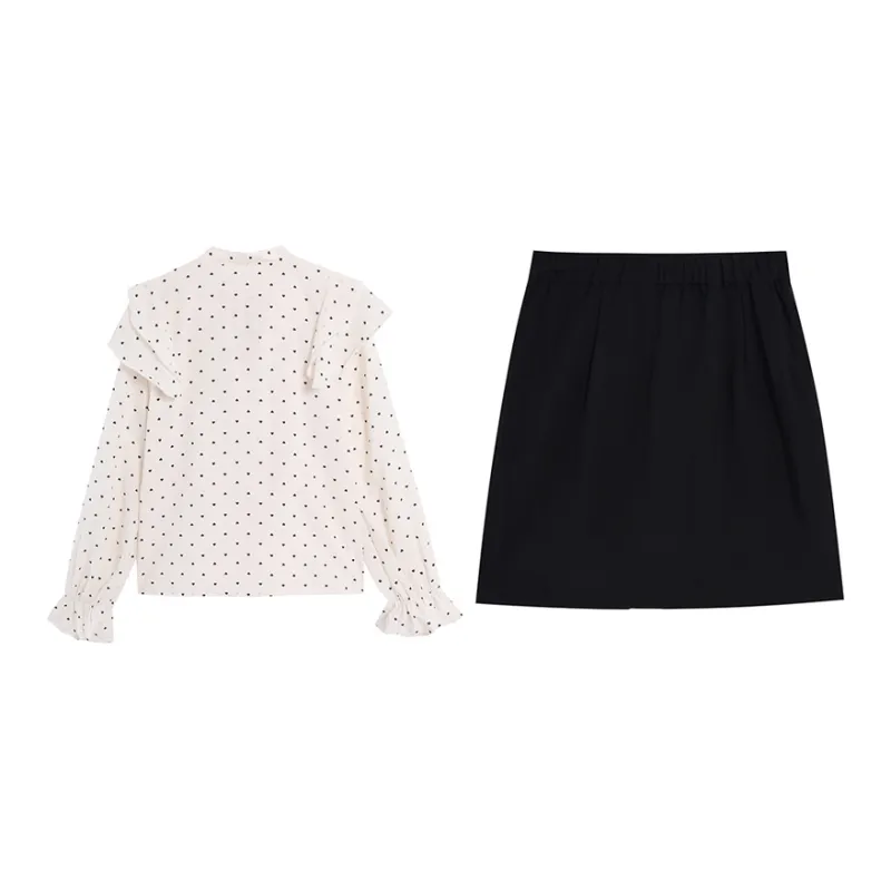 HAPG Two Piece Skirt Sets Women's-1