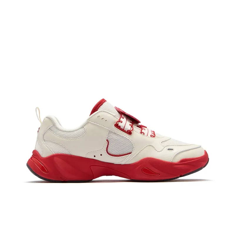 FILA FUSION EVA SLIM Waterdrop Shoes Cherry Color Scheme Cushioning Low Top Casual Shoes Women's White Red-1