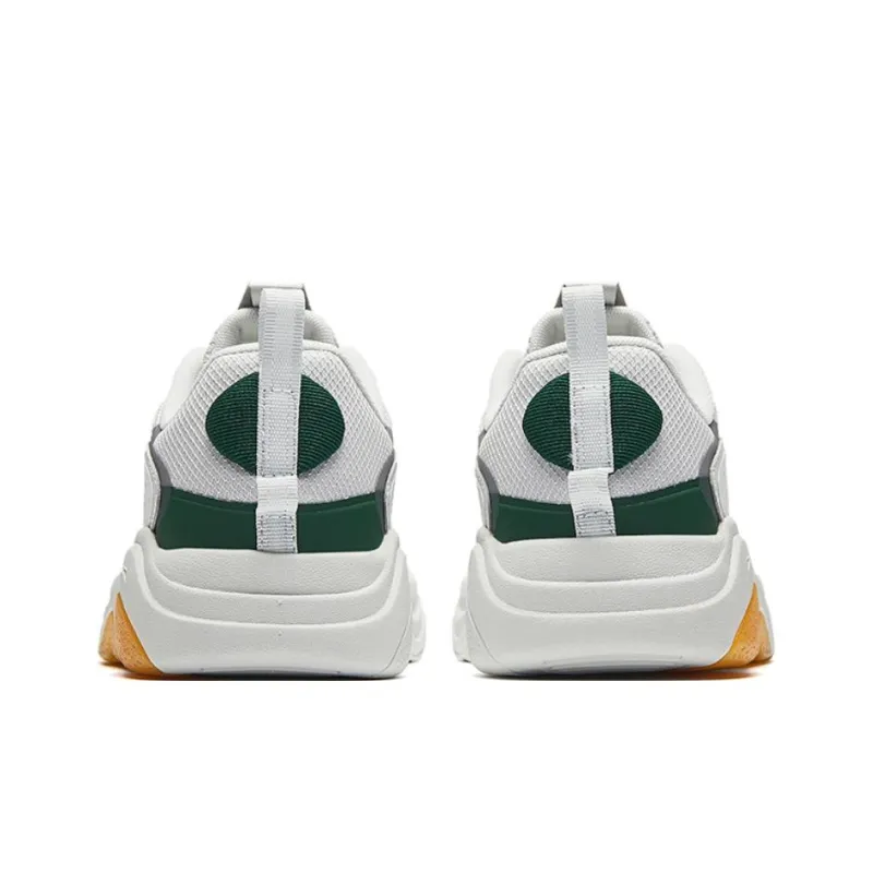 CHAOJIANTA Anti-Slip Wear-Resistant Low-Top Casual Shoes Men's Gray Green-3