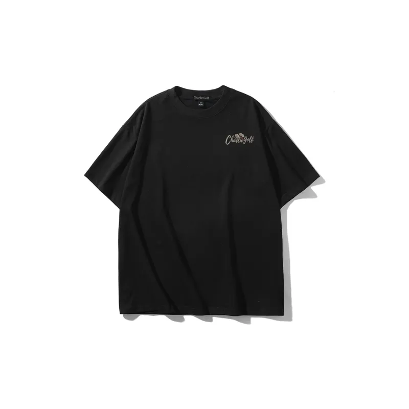 CHARLIE GOLF T-Shirt Unisex Black-1
