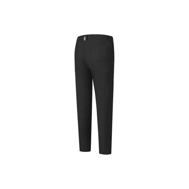 FILA Golf Collection Knitted Sports Pants Women's Black-1