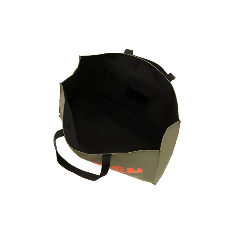 Alexander McQueen Cotton One Shoulder Handbag Men's Army Green-3