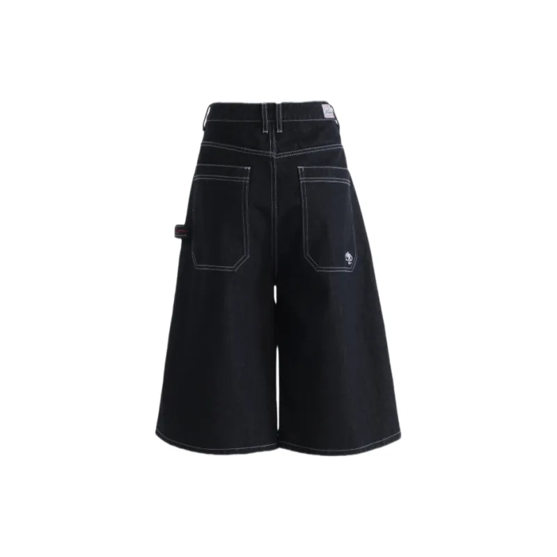 ZXZA Denim Shorts Women's Blue-1