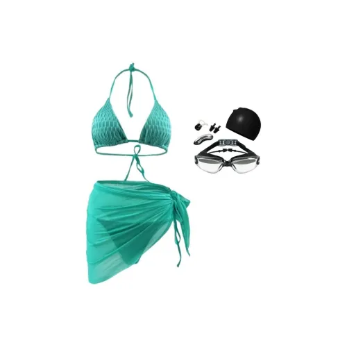 Yalu Preferred Swimming Sets Polyester Outdoor Women's Mint Green