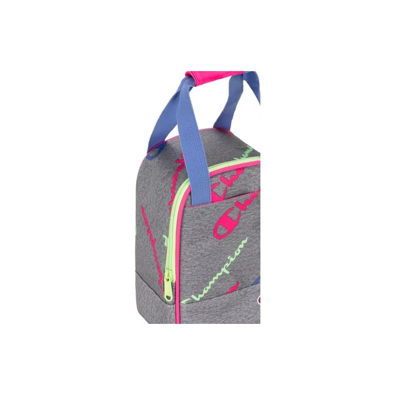 Champion Polyester Lunch Bag Handbag Regular Women's Gray-3