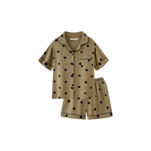 O'MESIK Pajama Set Women's Army Green