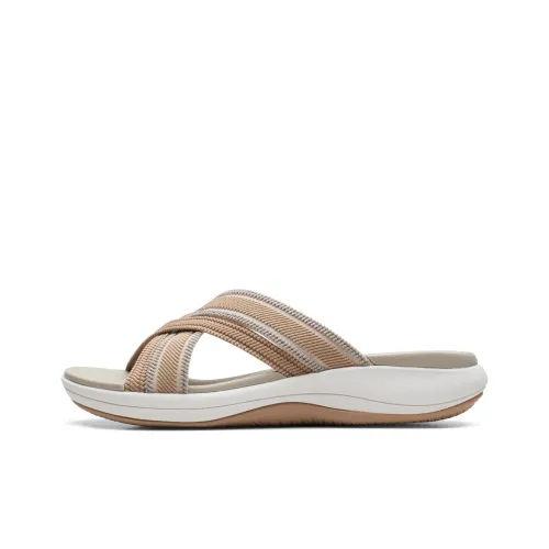 Clarks Slide Slippers Women's Gray