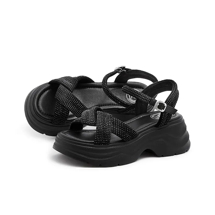 CAMEL One Strap Sandals Women's-2