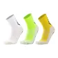 Crew Glue Soccer Socks 3 Pack (White/Neon Green/Yellow)