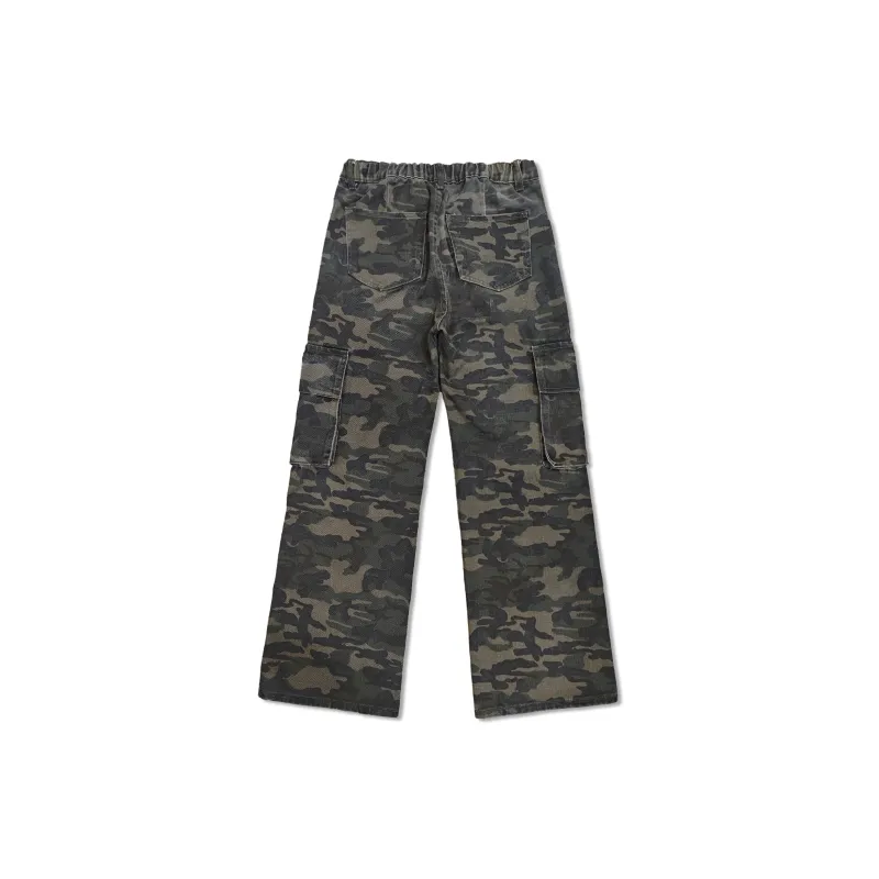VOLCHOK Cargo Pants Unisex Camouflage-1