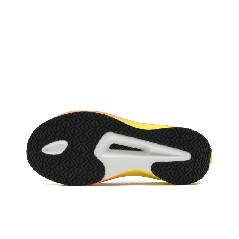 A.KNACKFUSS Low Top Running Shoes Unisex White Orange-5