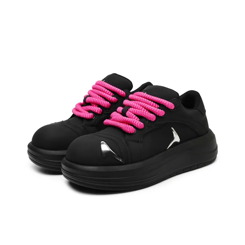 Angelmi Slip Resistant And Abrasion Resistant Coverage Low Top Casual Shoes Unisex Black-1
