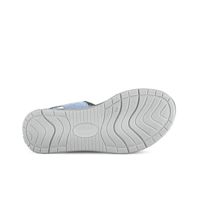 Gabor Rollingsoft Beach Sandals Unisex Blue-5