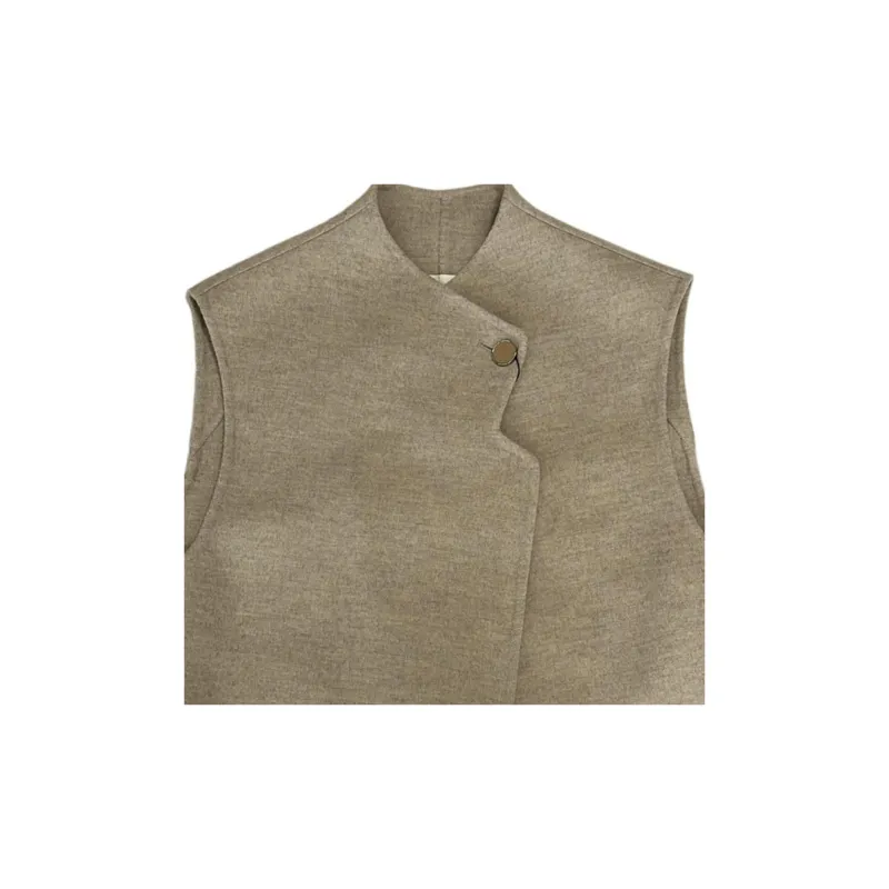 HERMES Vests Women's Beige-2
