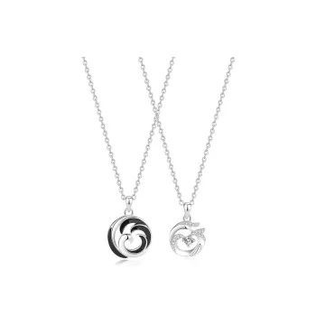 JUICY GRAPE S925 Silver Necklaces Unisex