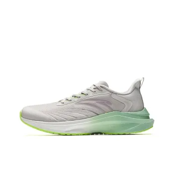 CHAOJIANTA Anti Slip Wear Resistant Low Top Casual Running Shoes Men's Gray Green