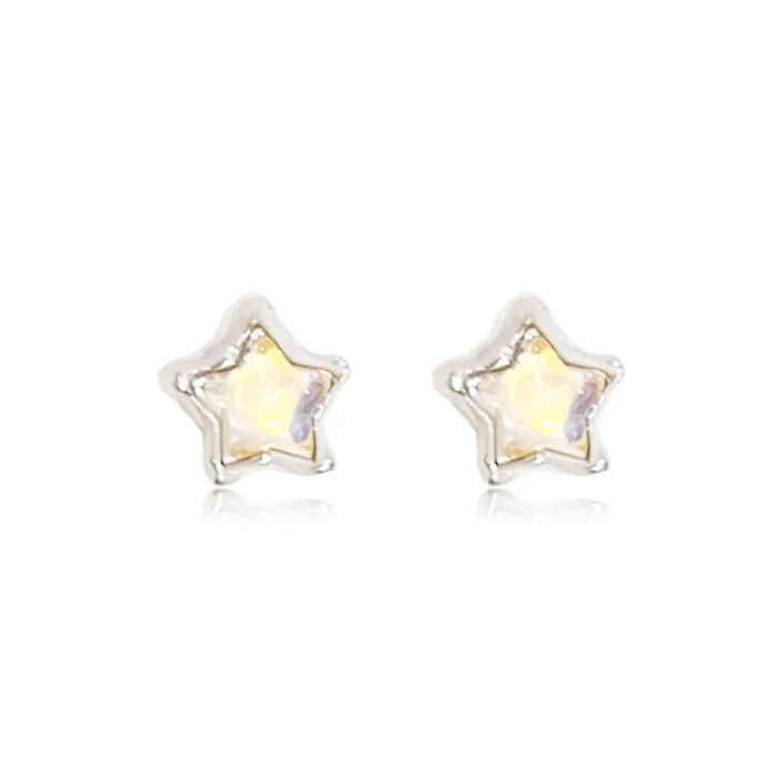 Shiban Alloy Stud Earrings Women's-7