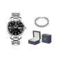 Steel Band Jet Black