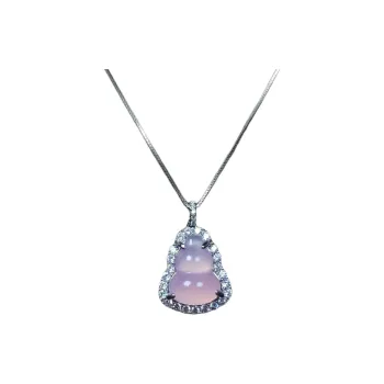 JUNWEN Chalcedony Necklaces Women's