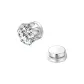 Magnet 5mm Ultra-Sparkling Six-Prong Diamond 1 Pack Eh-1708.ebB