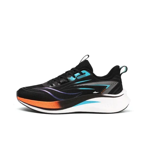 Kuding Slip Resistant Breathable Lightweight Cushioning Low Top Running Shoes Unisex