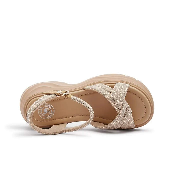 CAMEL One Strap Sandals Women's-9