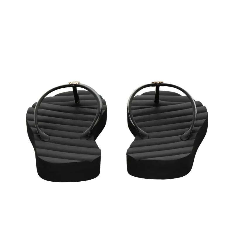 TORY BURCH Kira Flip Flops Black Women's-3