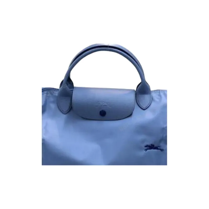 LONGCHAMP Le Pliage Club Fabric Handbag Dumpling Bag Travel Bag Unisex Gale Blue-2