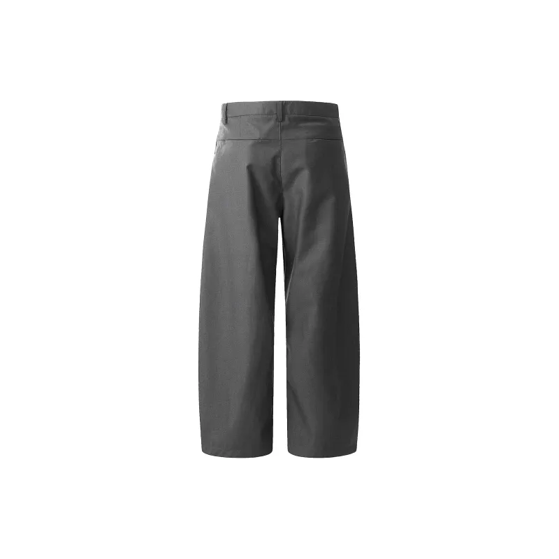 ONITSOP Versatile Commute Lazy And Relaxed Scimitar Suit Trouser Unisex-2