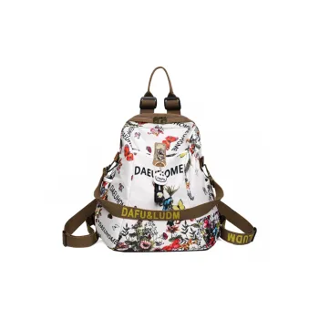 URBAN FOREST Nylon Backpack Regular Women's White