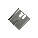 Black Gray 600D Volcano Mesh Metal Frame Magnetic Closure Bottom Brackets Full Set
