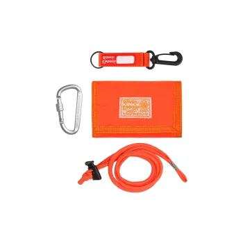 Rough Enough Nylon Niche Design Wallet Regular Unisex Fluorescent Orange