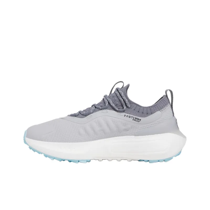 Under Armour Anti Slip Wear Resistant Low Top Golf Shoes Men's Gray-1