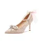 Rhinestone Bowknot Champagne-[7.5cm Non-Gift Box Version]Y729