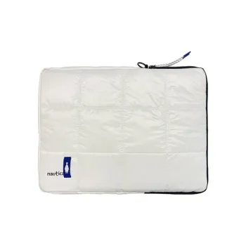 Nautica White Sail Polyester Laptop Bag Regular Unisex White