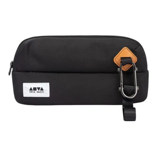 Anta Versatile Shoulder Bag Regular Unisex Black