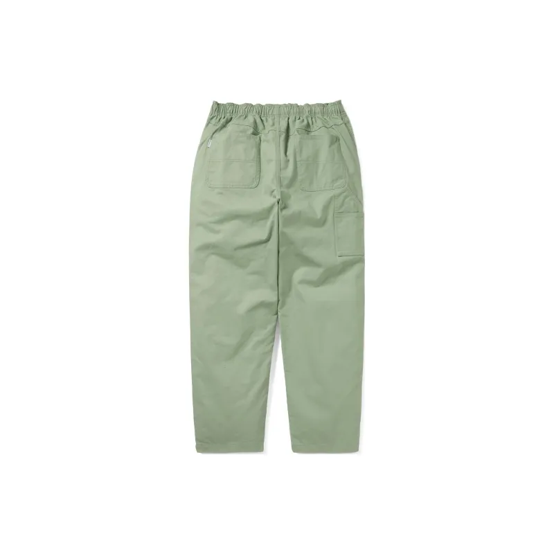Thisisneverthat Casual Pants Unisex Light Green-1